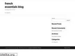 Sites similar to frenchessentials.com