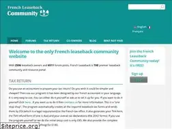Sites similar to frenchleaseback.net