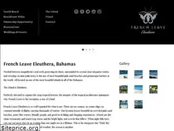 Sites similar to frenchleaveeleuthera.com