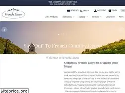 Sites similar to frenchlinen.com.au