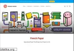 Sites similar to frenchpaper.com
