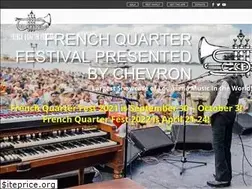 Sites similar to frenchquarterfest.org