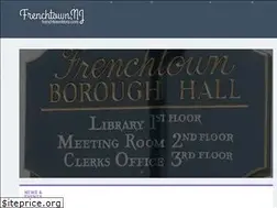 Sites similar to frenchtownboro.com
