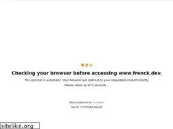 Sites similar to frenck.dev