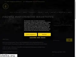 Sites similar to frentz-historische-baustoffe.de