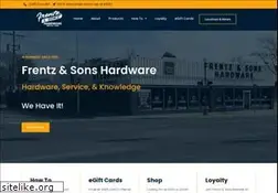Sites similar to frentzandsons.com