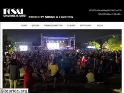 Sites similar to freqcitysound.com
