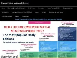 Sites similar to frequencieshealyourlife.com