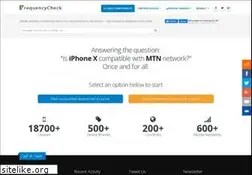 Sites similar to frequencycheck.com