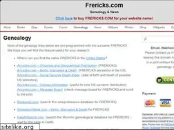 Sites similar to frericks.com