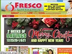 Sites similar to frescosupermarket.com