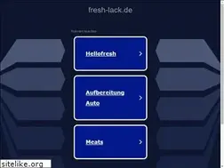 Sites similar to fresh-lack.de