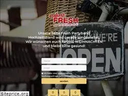 Sites similar to fresh-partyband.de