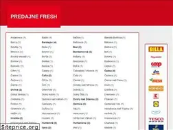 Sites similar to fresh-predajne.sk