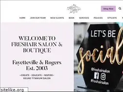 Sites similar to freshairsalon.com
