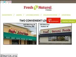 Sites similar to freshandnaturalfoods.com