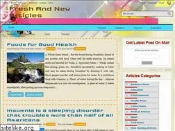 Sites similar to freshandnewarticles.blogspot.com