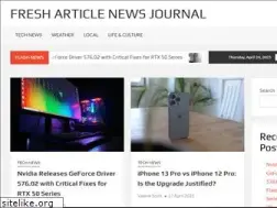 Sites similar to fresharticleposting.com