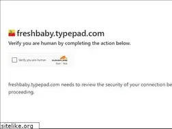 Sites similar to freshbaby.typepad.com