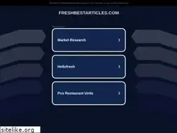 Sites similar to freshbestarticles.com