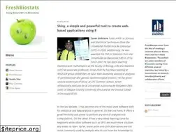 Sites similar to freshbiostats.wordpress.com