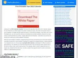 Sites similar to freshcalendars.com