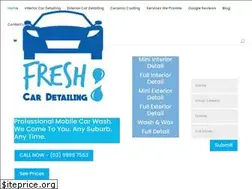 Sites similar to freshcardetailing.com.au