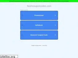 Sites similar to freshcouponcodes.com