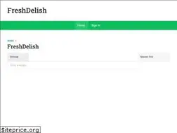 Sites similar to freshdelish.com