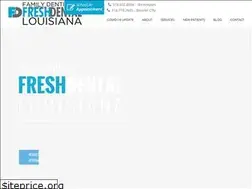 Sites similar to freshdentallouisiana.com