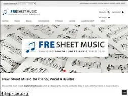 Sites similar to fresheetmusic.com
