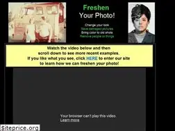 Sites similar to freshenyourphoto.com