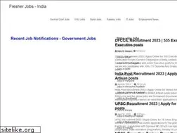 Sites similar to fresherjobsindia.com