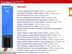 Sites similar to freshers.in