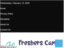 Sites similar to fresherscamp.com