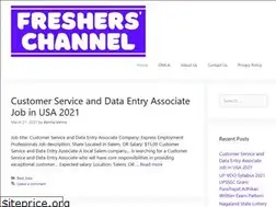 Sites similar to fresherschannel.online
