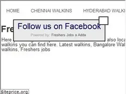 Sites similar to freshersjobsaadda.blogspot.com