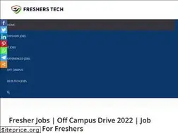 Sites similar to fresherstech.com