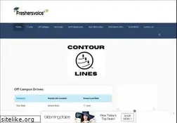 Sites similar to freshersvoice.com
