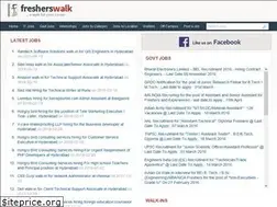 Sites similar to fresherswalk.com