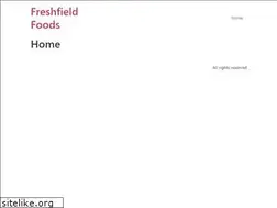 Sites similar to freshfieldfoods.com