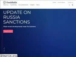 Sites similar to freshfields.de