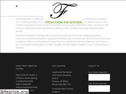 Sites similar to freshfromthekitchenllc.com