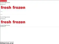 Sites similar to freshfrozenfoods.com