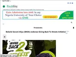 Sites similar to freshgist.com.ng