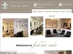 Sites similar to freshhairstudiosalon.com