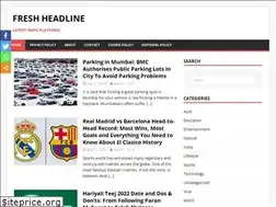 Sites similar to freshheadline.com