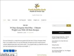 Sites similar to freshhealthybody.com