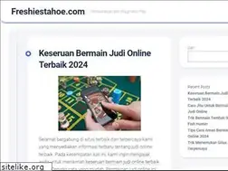 Sites similar to freshiestahoe.com