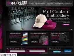 Sites similar to freshinkapparel.com
